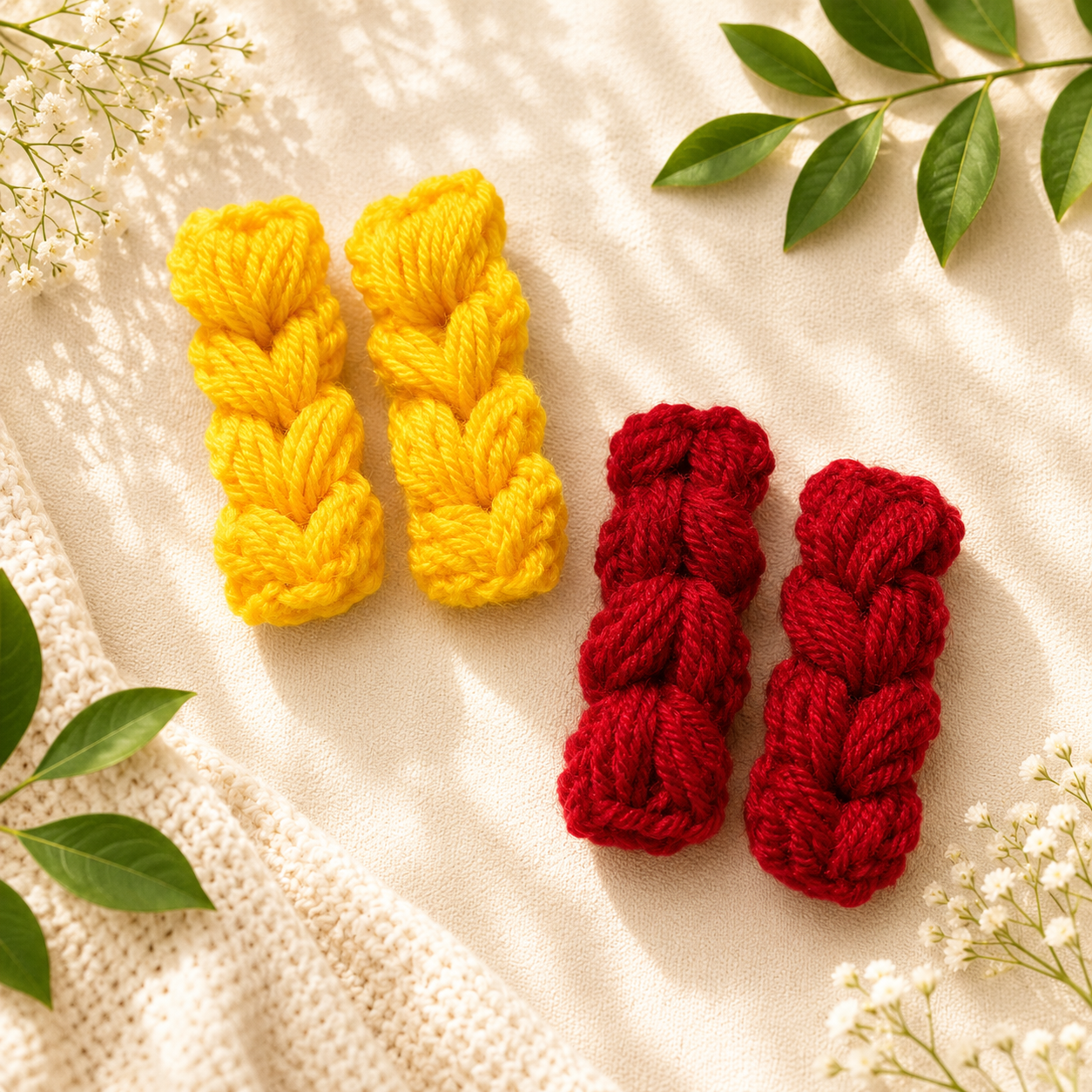 Crochet Hair Accessories